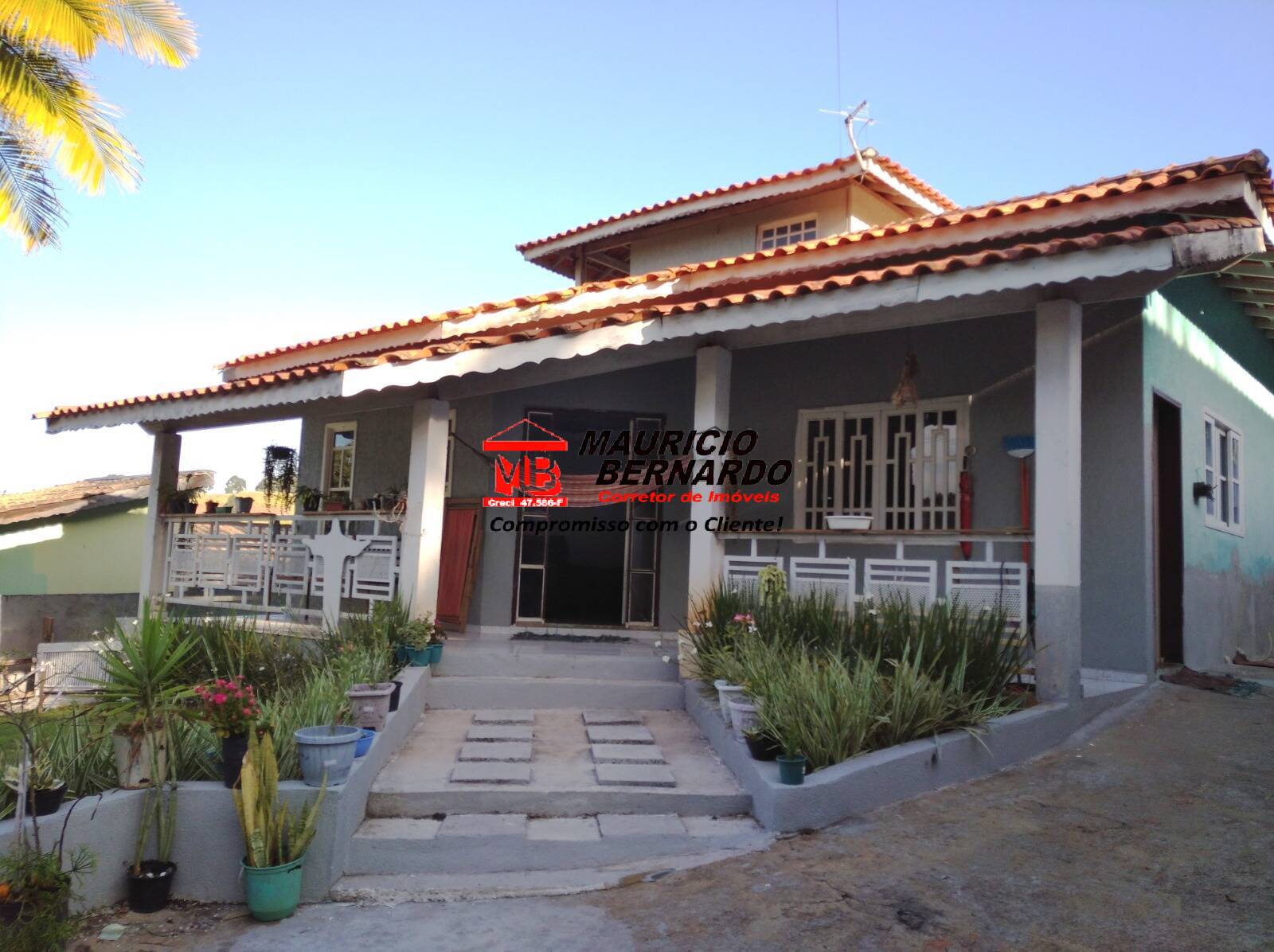 Chácara, 3 quartos, 1000 m² - Foto 1